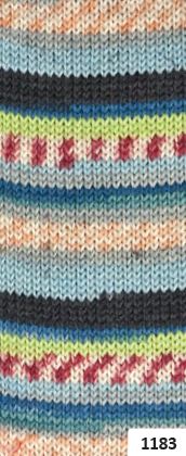 100 Gramm Rellana Flotte Socke Nabucco 1183