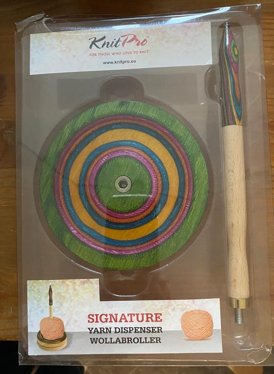 KnitPro Signature Wollabwickler/Garnabroller/Wollknäuelhalter