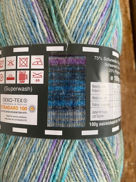 100 Gramm Twister Sox 4 Color 166