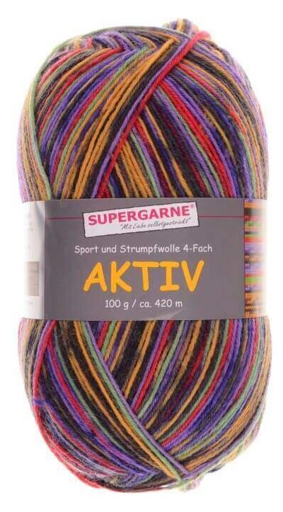 100 Gramm Supergarne Aktiv 4-fach 2352