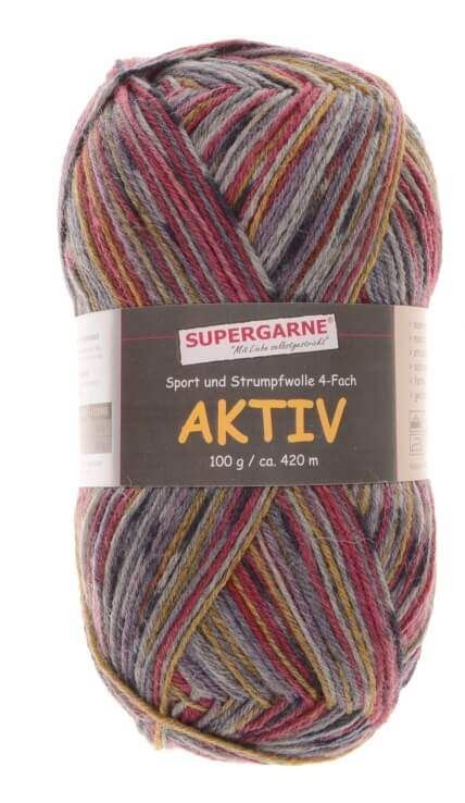 100 Gramm Supergarne Aktiv 4-fach 30130