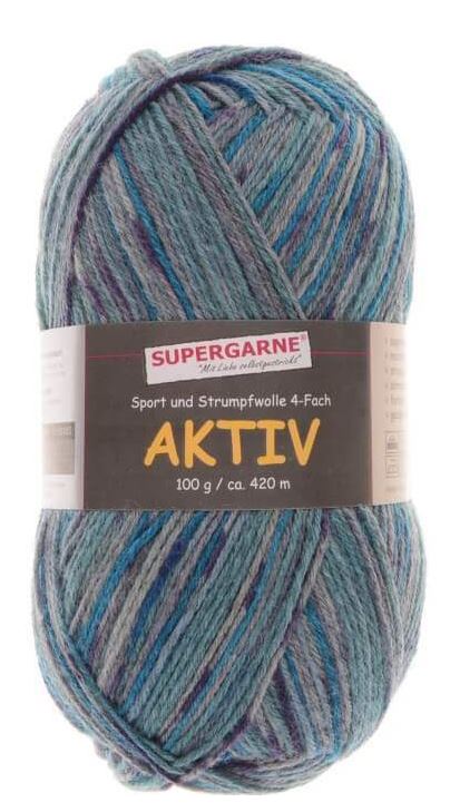 100 Gramm Supergarne Aktiv 4-fach 30145