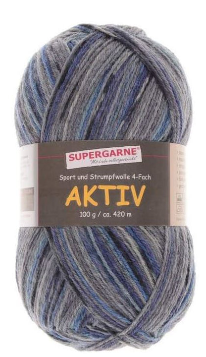 100 Gramm Supergarne Aktiv 4-fach 30150