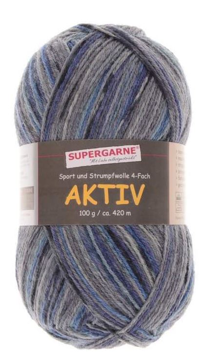 100 Gramm Supergarne Aktiv 4-fach 30150
