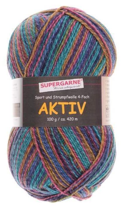 100 Gramm Supergarne Aktiv 4-fach 32555