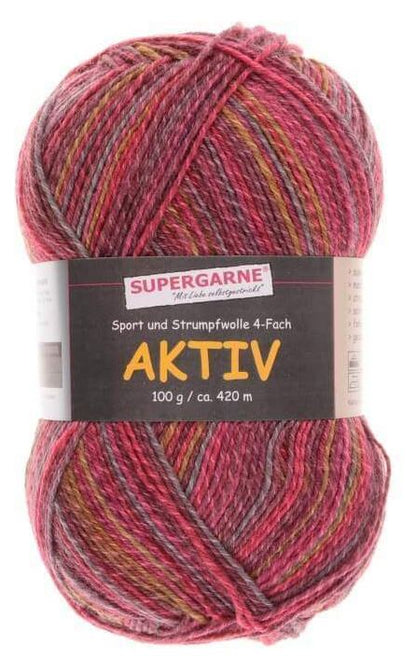 100 Gramm Supergarne Aktiv 4-fach 32560