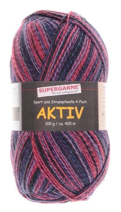 100 Gramm Supergarne Aktiv 4-fach 32565