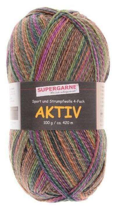 100 Gramm Supergarne Aktiv 4-fach 32570