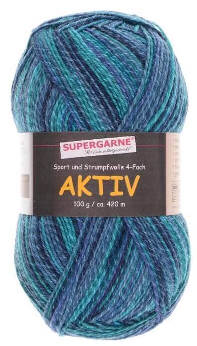 100 Gramm Supergarne Aktiv 4-fach 32585