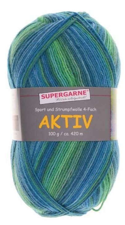 100 Gramm Supergarne Aktiv 4-fach 33908