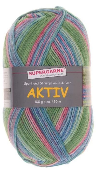 100 Gramm Supergarne Aktiv 4-fach 3642
