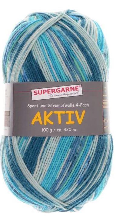 100 Gramm Supergarne Aktiv 4-fach 37776