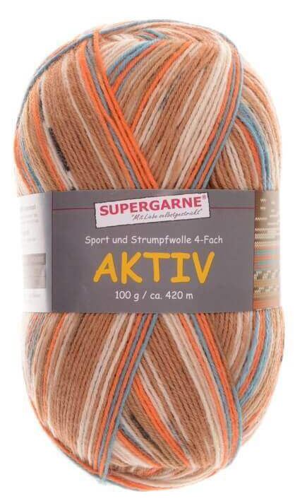 100 Gramm Supergarne Aktiv 4-fach 37772