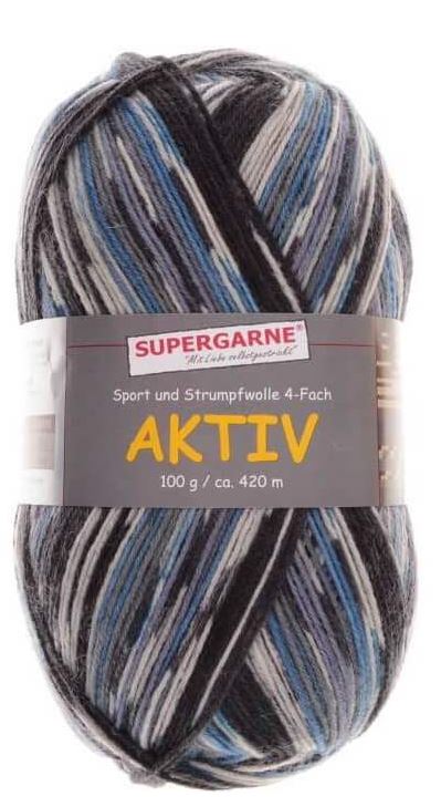 100 Gramm Supergarne Aktiv 4-fach 37778