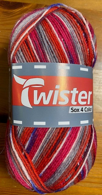 100 Gramm Twister Sox 4 Color 843