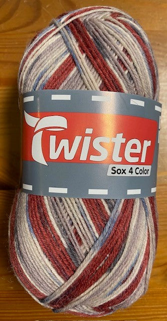 100 Gramm Twister Sox 4 Color 849