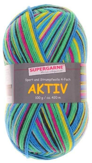 100 Gramm Supergarne Aktiv 4-fach 8520