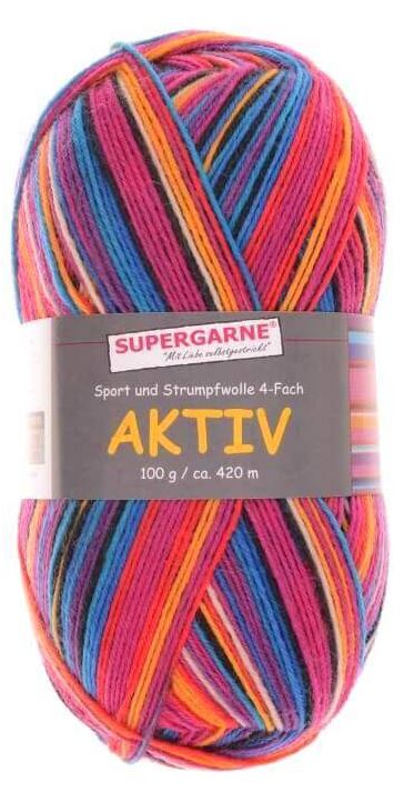 100 Gramm Supergarne Aktiv 4-fach 8530