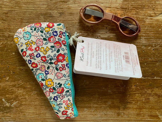 KnitPro Klappschere in Stofftasche ❤❤❤ roségold