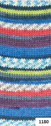 100 Gramm Rellana Flotte Socke Nabucco 1180