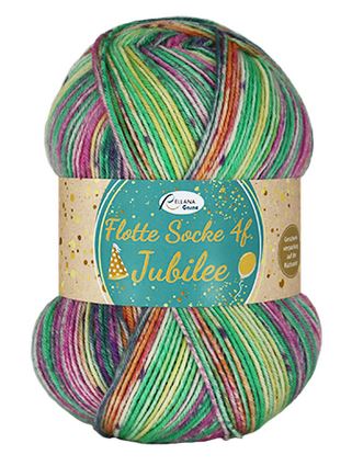 100 Gramm Rellana Flotte Socke Jubilee 1762