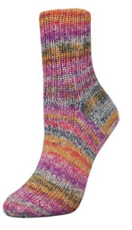 100 Gramm Rellana Flotte Socke Linosa 1830 Woolfree