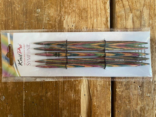 KnitPro Symfonie ★★ Nadelspiel ★★ 15 cm/6,0 mm