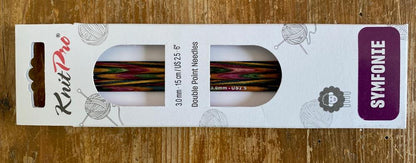 KnitPro Symfonie ★★ Nadelspiel ★★ 15 cm/3,0 mm