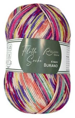100 Gramm Rellana Flotte Socke Burano 1886