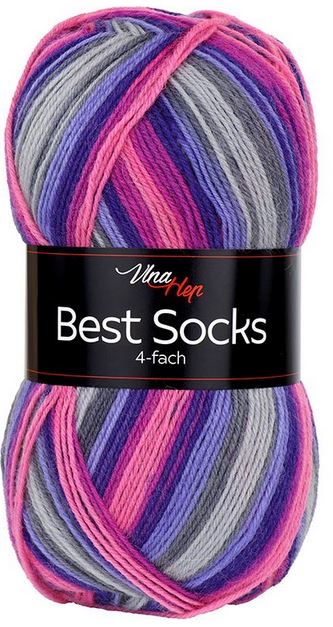100 Gramm Vlna-Hep Best Socks 7075