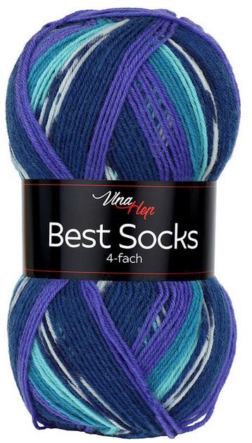100 Gramm Vlna-Hep Best Socks 7078