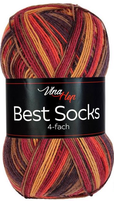 100 Gramm Vlna-Hep Best Socks 7316