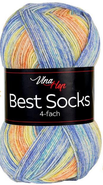 100 Gramm Vlna-Hep Best Socks 7340