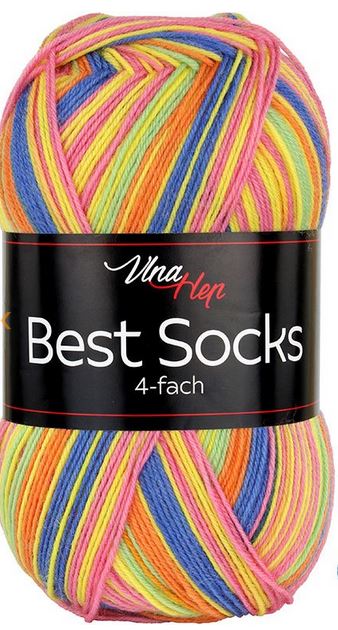 100 Gramm Vlna-Hep Best Socks 7357