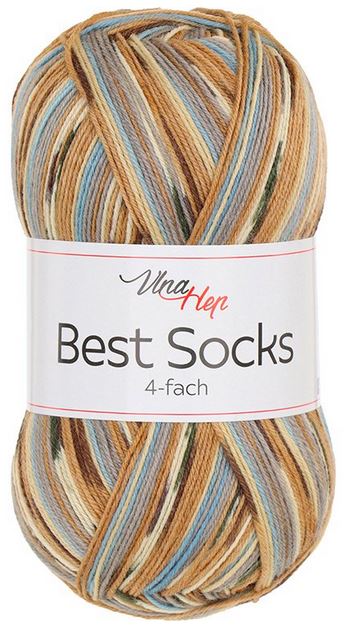 100 Gramm Vlna-Hep Best Socks 7381