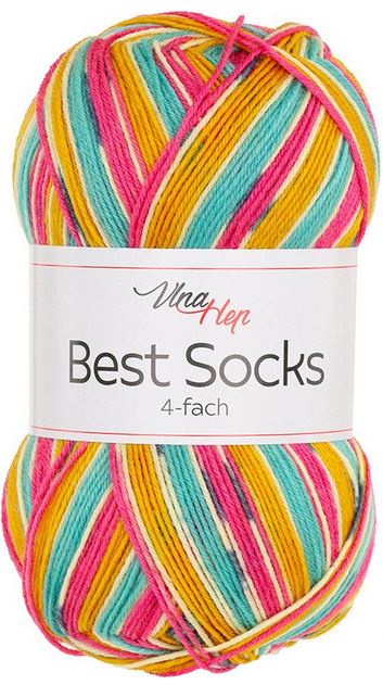 100 Gramm Vlna-Hep Best Socks 7384