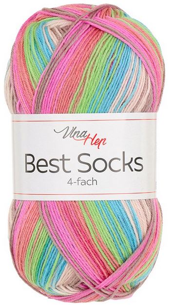 100 Gramm Vlna-Hep Best Socks 7402