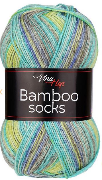 100 Gramm Vlna-Hep Bamboo Socks 7907